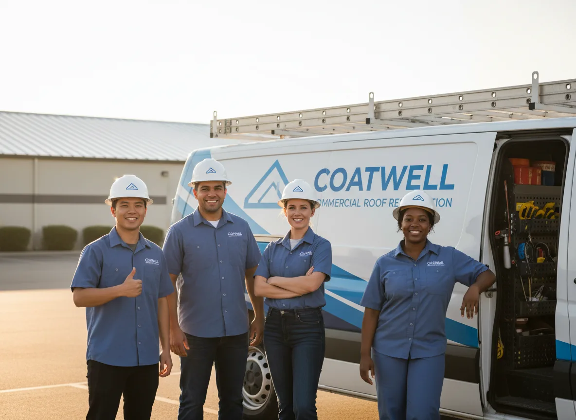 Commercial roof coating company in Houston, AK